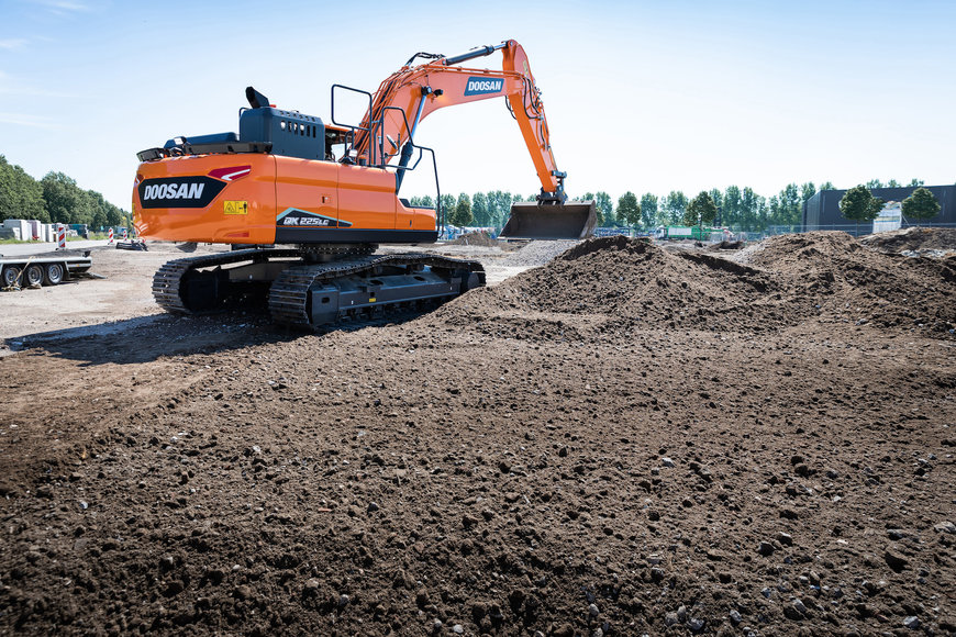 The new DX225LC-7X - Doosan’s First ‘Smart’ Excavator 
